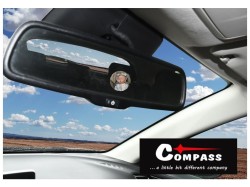 (obrázek pro) Zrcátko dětské na zadní sedadlo 17cm COMPASS