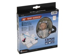 (obrázek pro) Zrcátko dětské na zadní sedadlo 17cm COMPASS