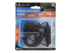 (obrázek pro) Prodlužovací kabel 12/24V 5A 3m COMPASS