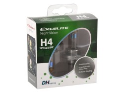 (obrázek pro) Žárovka Excelite H4 NIGHT VISION 55W 60/55W 2ks COMPASS