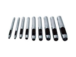 (obrázek pro) Děrovač kůže, sada 9ks, 2,5-10mm, EXTOL CRAFT