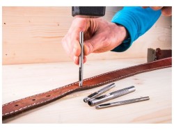 (obrázek pro) Děrovač kůže, sada 9ks, 2,5-10mm, EXTOL CRAFT