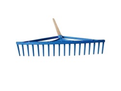 (obrázek pro) Hrábě plastové 18 zubů/61cm, násada 1.5m