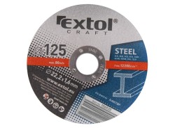 (obrázek pro) Kotouče řezné na kov, 5ks, 125x1,6x22,2mm, EXTOL CRAFT