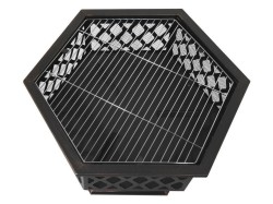 (obrázek pro) Ohniště HEXAGON copper patina s poklopem CATTARA