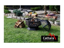 (obrázek pro) Ohniště HEXAGON copper patina s poklopem CATTARA