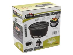 (obrázek pro) Gril na dřevěné uhlí BOSA přenosný s taškou CATTARA