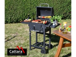 (obrázek pro) Gril na dřevěné uhlí ROYAL PARTNER litinový rošt CATTARA