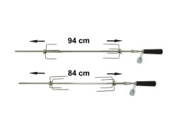 (obrázek pro) Grilovací jehla 94cm 230V UNI CATTARA