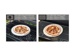 (obrázek pro) Grilovací plát kulatý PIZZA 31cm CATTARA