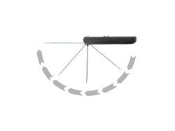 (obrázek pro) Grilovací teploměr digitální skládací COMPASS