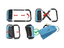 (obrázek pro) Židle kempingová skládací FOLDI MAX I CATTARA