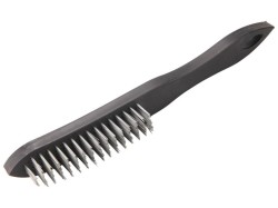 (obrázek pro) Kartáč ocelový 4 řadý, plastový EXTOL CRAFT