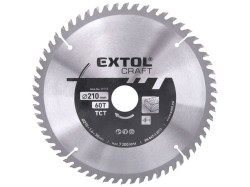 (obrázek pro) Kotouč pilový s SK plátky, 210x1,4x30mm EXTOL CRAFT