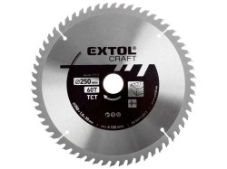 (obrázek pro) Kotouč pilový s SK plátky, 250x1,8x30mm EXTOL CRAFT