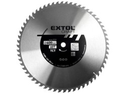 (obrázek pro) Kotouč pilový s SK plátky, 600x3,8x30 mm, 60T EXTOL CRAFT
