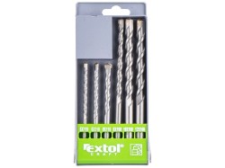(obrázek pro) Vrtáky příklepové do betonu, sada 6ks, 5-12mm EXTOL CRAFT
