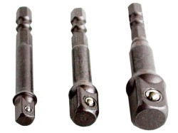 (obrázek pro) Adaptéry do vrtačky, 1/4″-3/8″-1/2″