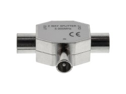 (obrázek pro) SAV 124-000 Anténní slučovač 1M-2F nikl P SENCOR