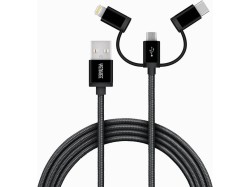 (obrázek pro) YCU 400 BK kabel USB / 3v1 / 1 m YENKEE