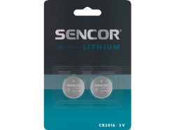 (obrázek pro) Lithiová baterie SBA CR2016 2BP SENCOR