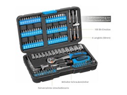 (obrázek pro) Sada nástrčných klíčů a bitů GSB 130 GÜDE