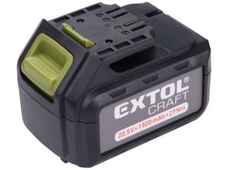 (obrázek pro) Baterie akumulátorová, 20V Li-ion, 1500mAh EXTOL CRAFT