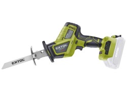 (obrázek pro) Pila ocaska jednoruční aku, 20 V Li-ion, BRUSHLESS, bez baterie a nabíječky EXTOL CRAFT