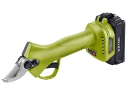 (obrázek pro) Nůžky zahradní aku, Li-ion 20 V/2 Ah, BRUSHLESS EXTOL CRAFT