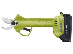 (obrázek pro) Nůžky zahradní aku, Li-ion 20 V/2 Ah, BRUSHLESS EXTOL CRAFT
