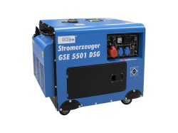 (obrázek pro) Generátor proudu 6,5kW, 400V/230V, GSE 5501 DSG GÜDE