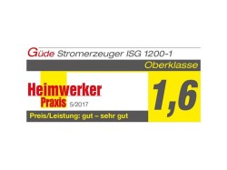 (obrázek pro) Invertorový generátor 1,3kW, 63ccm ISG 1200-1 GÜDE