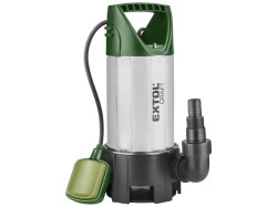 (obrázek pro) Čerpadlo ponorné nerezové na znečištěnou vodu, 1100W, 15000l/h EXTOL PREMIUM