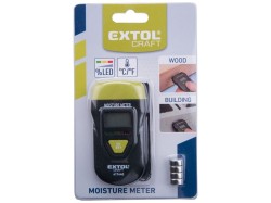(obrázek pro) Vlhkoměr pro měření vlhkosti materiálů EXTOL CRAFT