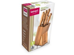 (obrázek pro) LT2080 Set 5 nožů Wood LAMART