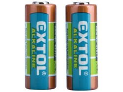 (obrázek pro) Baterie alkalické, 2ks, 12V (23A) EXTOL ENERGY
