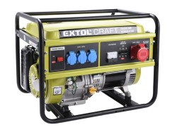 (obrázek pro) Elektrocentrála benzínová, 13HP/5,5kW (400V) 3x1,8kW (230V) EXTOL CRAFT