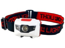 (obrázek pro) Čelovka 1W + 2LED EXTOL LIGHT