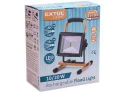 (obrázek pro) Reflektor LED nabíjecí s podstavcem, 1400lm EXTOL LIGHT