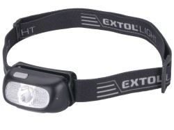 (obrázek pro) Čelovka 130lm CREE XPG, nabíjecí, USB, dosvit 40m, 5W CREE XPG LED EXTOL LIGHT