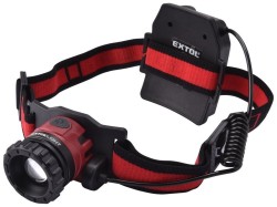 (obrázek pro) Čelovka 450lm CREE XPL, nabíjecí, USB, 10W CREE XPL, funkce ZOOM EXTOL LIGHT