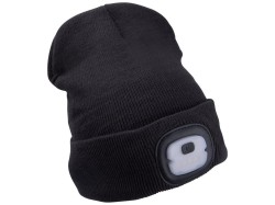 Čepice s čelovkou 4x25lm, nabíjecí, USB, tmavě šedá, ECONOMY, univerzální velikost EXTOL LIGHT (obrázek pro) Čepice s čelovkou 4x25lm, nabíjecí, USB, tmavě šedá, ECONOMY, univerzální velikost EXTOL LIGHT