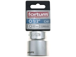 (obrázek pro) Klíč nástrčný, 1/2', 32,0mm, L 44mm, 61CrV5, FORTUM