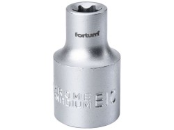 (obrázek pro) Klíč nástrčný vnitřní TORX, 1/2', E10, L 38mm, 61CrV5, FORTUM