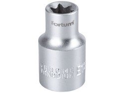 (obrázek pro) Klíč nástrčný vnitřní TORX, 1/2', E12, L 38mm, 61CrV5, FORTUM