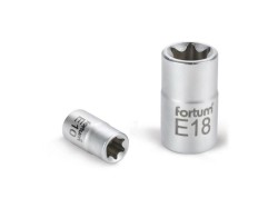 (obrázek pro) Klíč nástrčný vnitřní TORX, 1/2', E22, L 38mm, 61CrV5, FORTUM