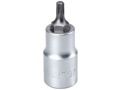 (obrázek pro) Klíč zástrčný TORX, 1/2', TX27, L 55mm, CrV/S2, FORTUM