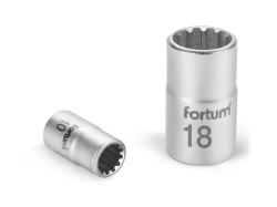 (obrázek pro) Klíč nástrčný MULTILOCK, 1/4‘‘, 4,0mm, L 25mm, 61CrV5, FORTUM