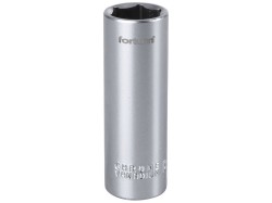 (obrázek pro) Klíč nástrčný prodloužený, 1/4', 12mm, L 50mm, 61CrV5, FORTUM