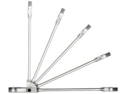 (obrázek pro) Klíč ráčnový očkoplochý s kloubem, 72 zubů, 12mm, L 174mm, CrV/S2, FORTUM